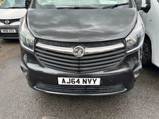 VAUXHALL VIVARO SPORTIVE 2014-18 FRONT END BONNET BUMPER LIGHTS RADS WINGS BLACK