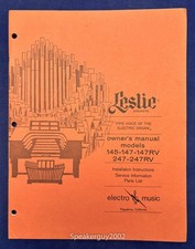 Original Leslie Speaker Model