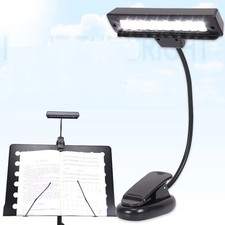 Black Music Stand Light USB