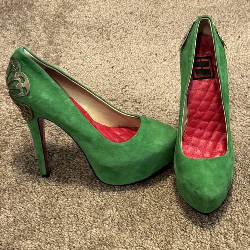 Emilio frank green - green, suede