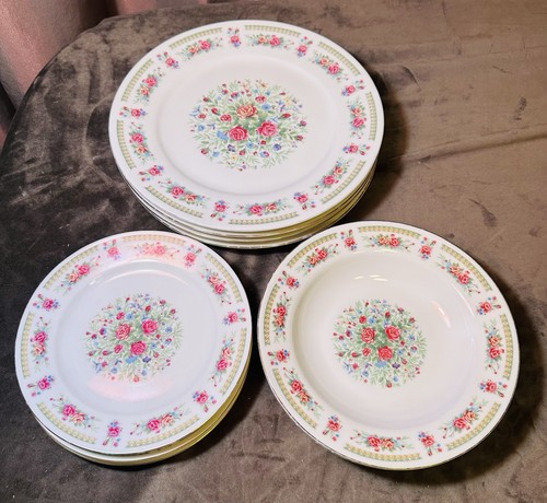 Floral china dinnerware set - dinnerware,