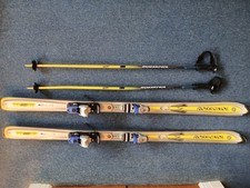 Rossignol 160cm Obra Dualtec Skis 100x FTX Bindings, 116cm Poles & Black Bag 