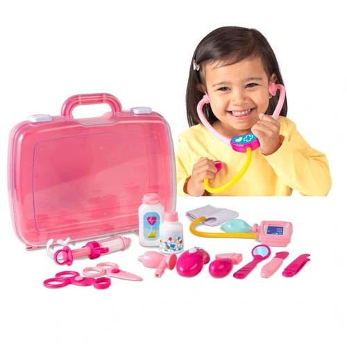 Big steps pink - big, doctor