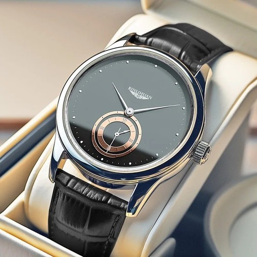 Men business quartz watch - quartz,