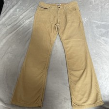Tommy Hilfiger Ryan Corduroy Trousers Mens 33 x 30 Boot Cut Cotton Blend Flared