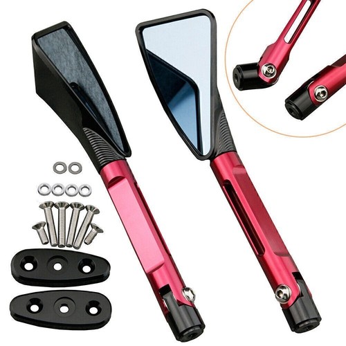 Motorcycle rear view mirror - view,