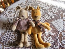 Two Air Puppy 10" Soft Toys a Dog and a Cat.