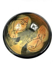 Vintage Abstract Hand Painted