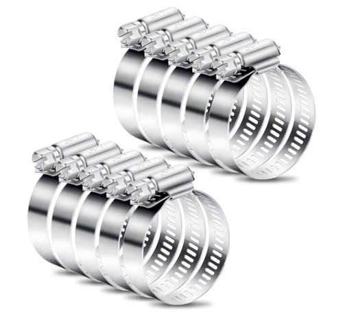 10pcs jubilee clips assorted - 10pcs,