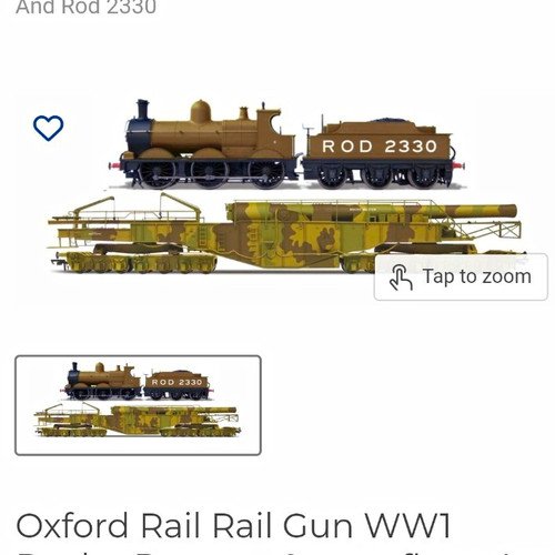 Oxford rail gauge - oo, ww1
