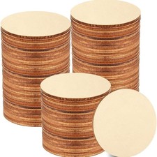 100pcs unfinished round wood - round,