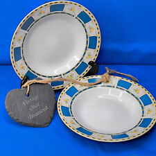 Royal Norfolk LEMONS Blue