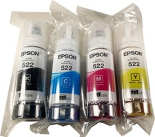 Genuine Epson 522 Ink Bottles