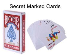 Secret Marked Deck~Bicycib~Bicycle Style~Magic Trick Cards~Stripper/Taper Combo