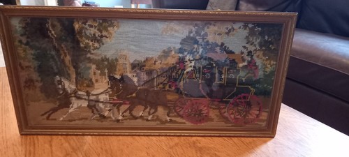 Tapestry picture horse - picture, of