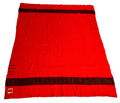 Vtg hudsons bay blanket - bay,