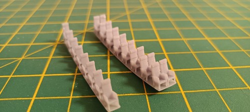 Airliner seats 144 model - 1/144,