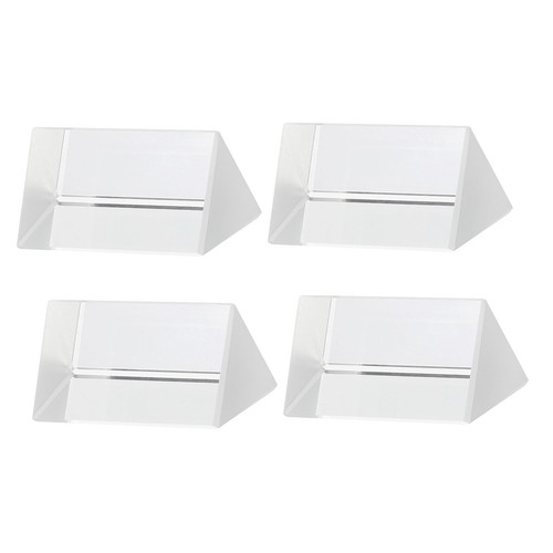 4pcs 50mm triangular prism - 50mm, 2"