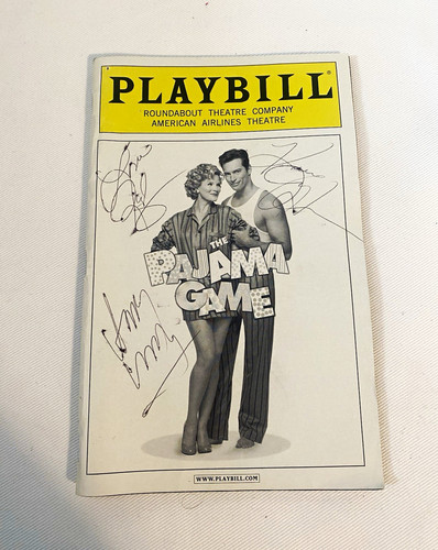 The pajama game playbill - the,