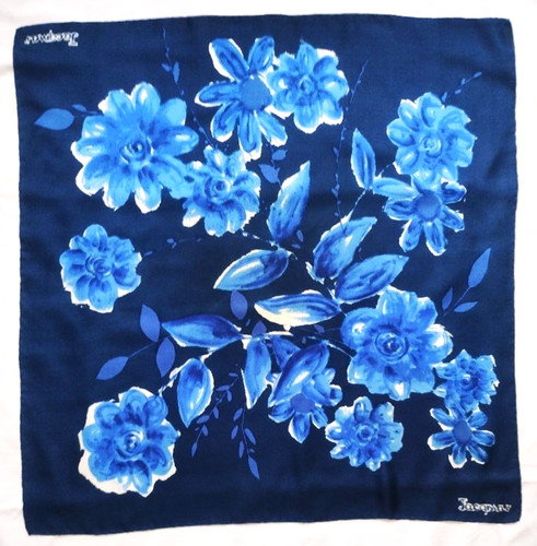 Vintage jacqmar silk scarf - silk,