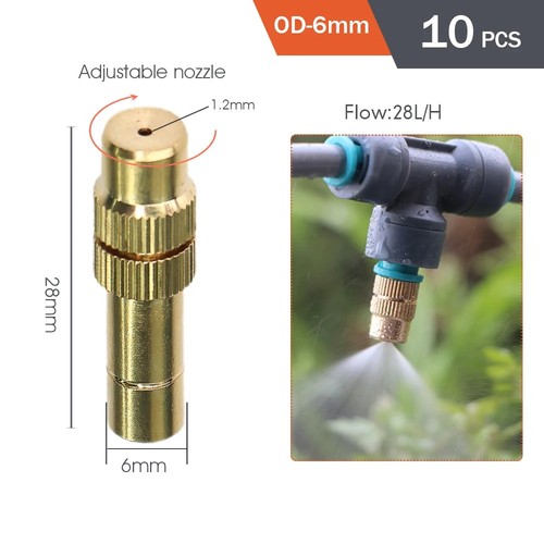 Adjustable brass misting - brass,