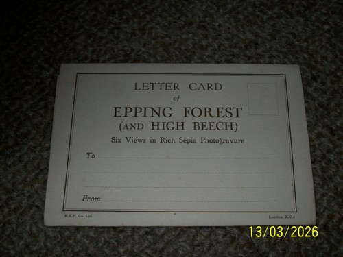 Postcards loughton essex - of,