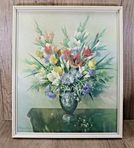 Vintage framed print summer - vintage,