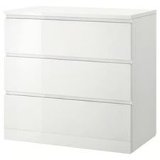 IKEA MALM 3 Drawer Chest of
