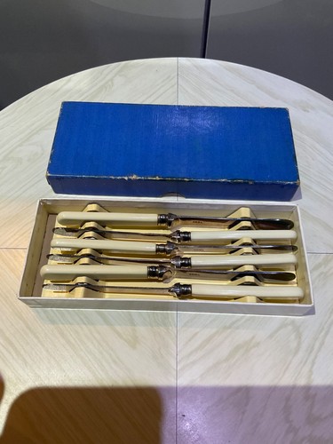 Butter knives cream faux - knives, 6