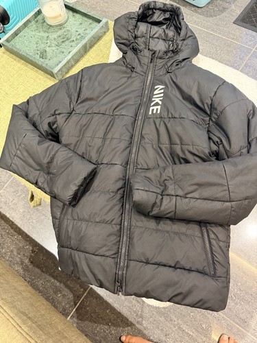 Nike therma fit black puffer - nike,