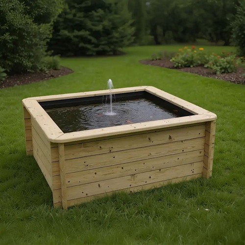 228 gallon raised wooden - gallon,