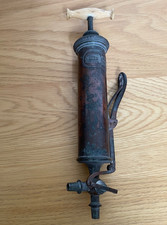 Down Bros. Antique Brass Enema