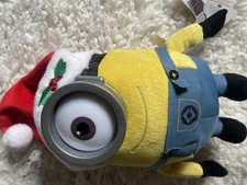Minion Teddy With Christmas