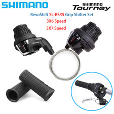 Shimano RevoShift RS35 Twist Grip 3/6/7/18/21 Speed Shifter Set handlebar Grip