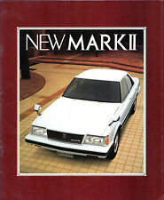 Toyota Mark II 1983-1984 Japanese Market Sales JDM Brochure Sedan Hardtop Wagon