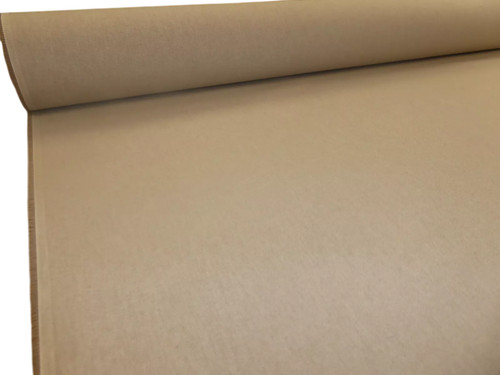 Natural linen look cotton - linen, rich
