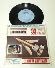 BARRY GRAY - THE THUNDERBIRDS "Thunderbird 1" UK EX 60s Mini-LP 7" 33 Vinyl 1966