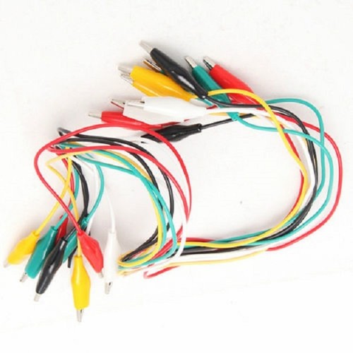 Test leads alligator double - test,