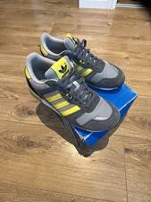 Rare Adidas Zx700 Grey / Yellow Uk 9