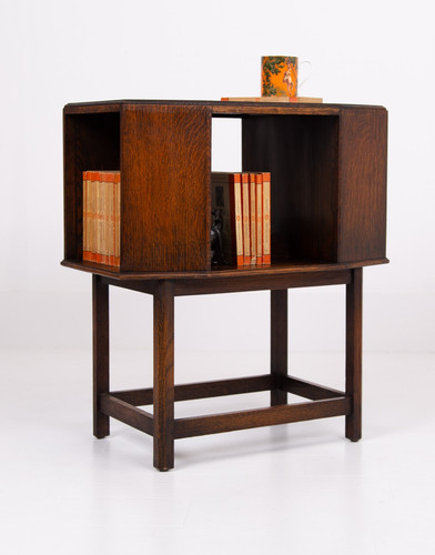 Art deco modernist oak side - art,