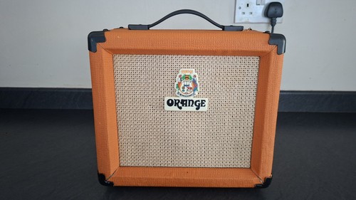 Orange crush guitar - 10,