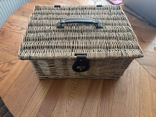 Wicker hamper basket - m&s,