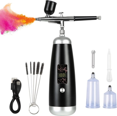 Cordless airbrush kit portable - kit,