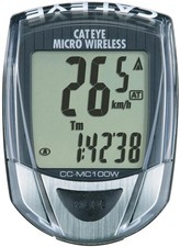 Cateye Micro Wireless CC-MC 100W cycle computer speedo