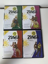 Zumba Fitness X 4 DVDs Bundle-