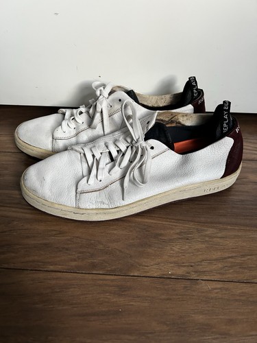 Replay men leather trainers - replay,