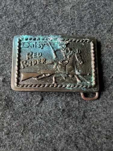 Vtg daisy red ryder - red, belt