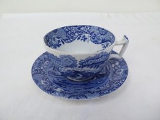 Copeland Spode Blue Italian Large Cup and Saucer Breakfast ? Tableware