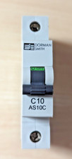DORMAN SMITH AS10C 10 AMP CURVE C 10kA MCB CIRCUIT BREAKER AS10C