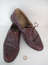 RUSSELL AND BROMLEY GATSBY OXBLOOD BROWN BROGUE LACE UP MENS SHOES UK SIZE 8 1/2